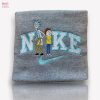 Rick And Morty X Swoosh Anime Embroidered Anime Crewneck Shirt