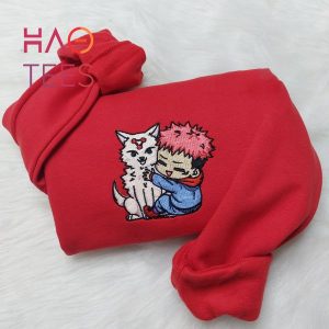 Ryomen Sukuna Embroidered Jujutsu Kaisen Anime Embroidered Shirt