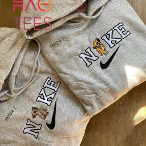 Simba And Nala Embroidered Custom Cartoon Characters Embroidered Personalized Couple Valentine’s Day Shirt