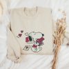 Snoopy Valentine’s Day Embroidered Shirt