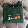 Snoopy Valentine’s Day Embroidered Shirt