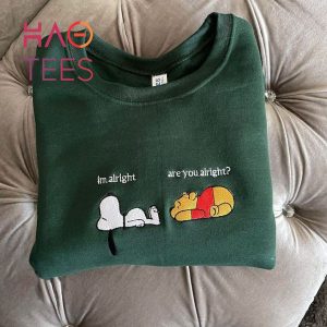 Snoopy X Winnie Embroidered Shirt