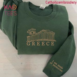Song Of Achilles Embroidered I Am Made Of Memories Book Embroidered Crewneck Bookish Gift For Her Shirt Song Of Achilles Embroidered I Am Made Of Memories Book Embroidered Crewneck Bookish Gift For Her Shirt