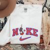Spider-Man Embroidered Crewneck Pullover Shirt Spider-Man Embroidered Crewneck Pullover Shirt