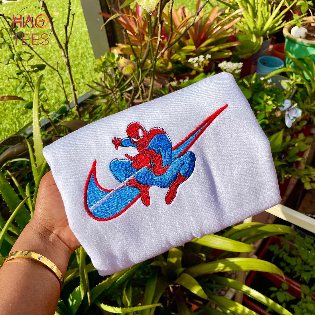 Spider-Man Embroidered Shirt Spider-Man Embroidered Shirt