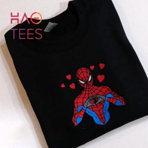 Spiderman Embroidered Shirt