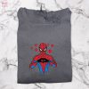 Spiderman Embroidery Spiderman Peter Parker Shirt