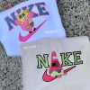 SpongeBob and Patrick Couple Embroidered Valentine’s Day Couple Matching Anniversary Shirt SpongeBob and Patrick Couple Embroidered Valentine’s Day Couple Matching Anniversary Shirt