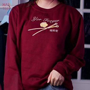 Spy X Family Thorn Princess Embroidered Crewneck Anime Embroidered Shirt