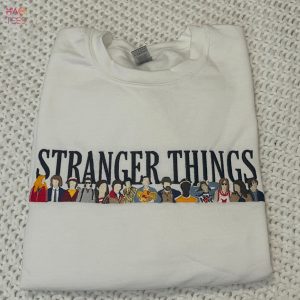 Stranger Cast Embroidered Shirt