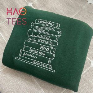 Swift Meet Me At Midnight Embroidered Shirt