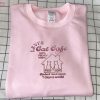 The Levi?s Cat Cafe Embroidered Love On Brain Embroidered Bookish Shirt
