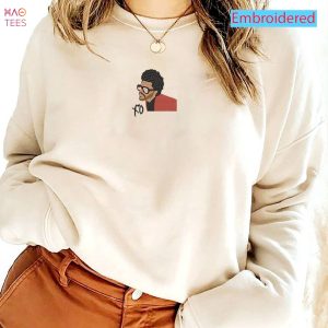 The Weeknd Graphic The Weeknd Art Print On Back Shirt