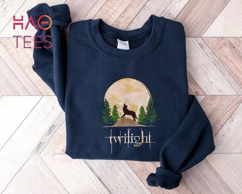 Twilight Embroidered Embroidered City Of Forks Twilight Embroidered Shirt Twilight Embroidered Embroidered City Of Forks Twilight Embroidered Shirt