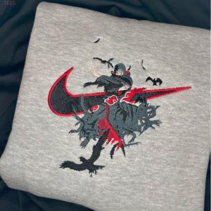 Uchiha Itachi Anime Embroidered Anime Embroidered Embroidered Best Anime Embroidered Shirt