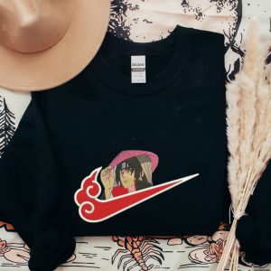 Uchiha Itachi Anime Embroidered Sweatshirt Anime Embroidered Shirt