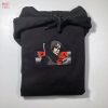 Uchiha Itachi Anime Embroidered Sweatshirt Anime Embroidered Shirt Uchiha Itachi Anime Embroidered Sweatshirt Anime Embroidered Shirt