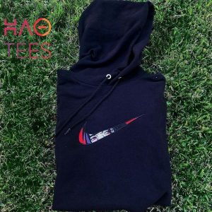 Uchiha Itachi Swoosh Embroidered Best Anime Ninja Embroidered Anime Embroidered Shirt