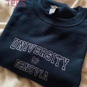University of Genovia Unisex Embroidered Shirt