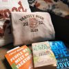 Varsity Book Club Crewneck Embroidered Shirt