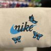 Vintage Butterfly Embroidered Butterfly Crewneck Vintage Butterfly Embroidery Trendy Shirt Vintage Butterfly Embroidered Butterfly Crewneck Vintage Butterfly Embroidery Trendy Shirt