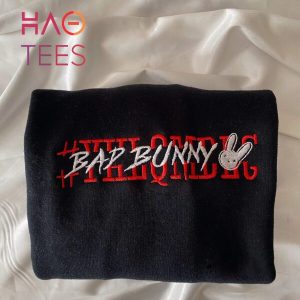 Vintage Embroidered Bad Bunny Yonaguni Embroidery Shirt