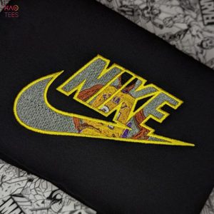 Vintage Kobe Bryant Black Embroidered Crewneck NBA Basketball Lakers Shirt