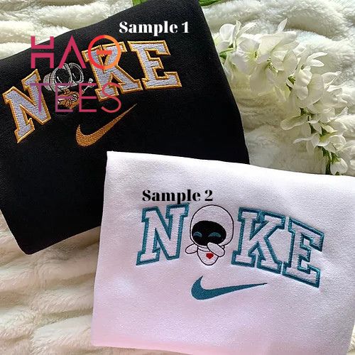 Wall-E And Eve Embroidered Crewneck Disney Couples Gift Couples Friends Anniversary Gift For Boyfriend Shirt Wall-E And Eve Embroidered Crewneck Disney Couples Gift Couples Friends Anniversary Gift For Boyfriend Shirt