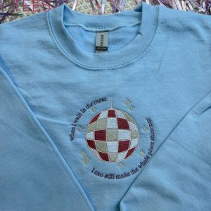 Whole Place Shimmer Embroidered Crewneck Shirt