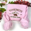 Yosemite National Park Embroidered Crewneck Embroidered Crewneck National Park Shirt Yosemite National Park Embroidered Crewneck Embroidered Crewneck National Park Shirt