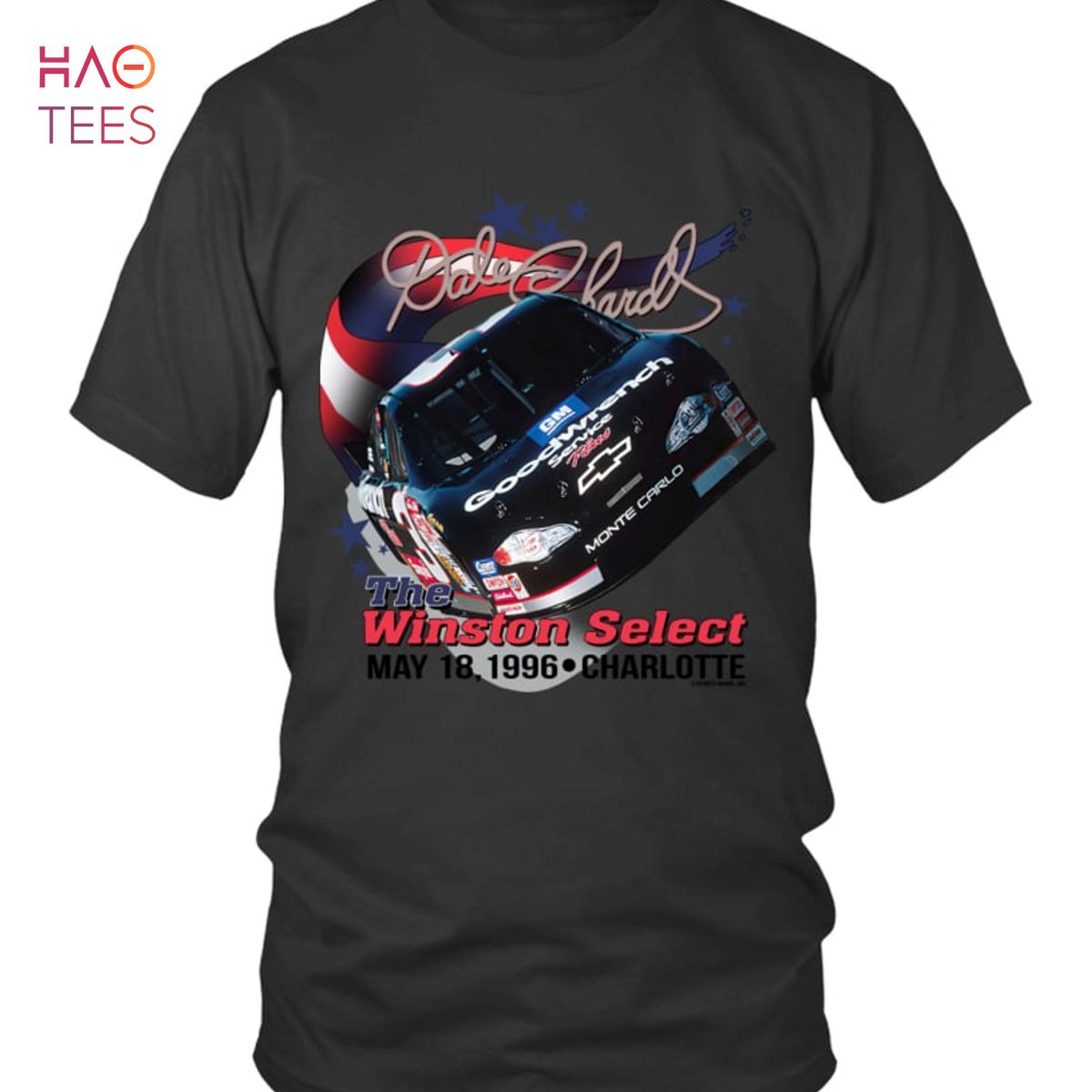 Dale Earnhardt The Winston Select May 18 1996 Charlotte T-Shirt Dale Earnhardt The Winston Select May 18 1996 Charlotte T-Shirt