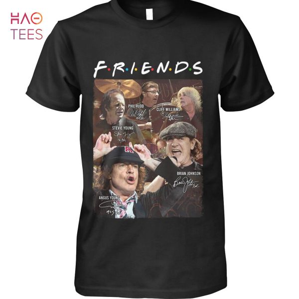 Friends AC DC Rock Band T-Shirt