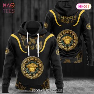 Gianni Versace Black Hoodie Luxury Clothing Clothes Outfit For Men