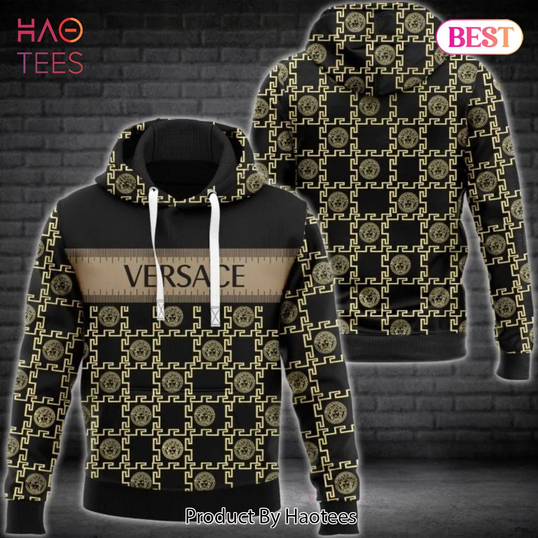 Gianni Versace Hoodie Luxury Brand Clothing Clothes Outfit For Men