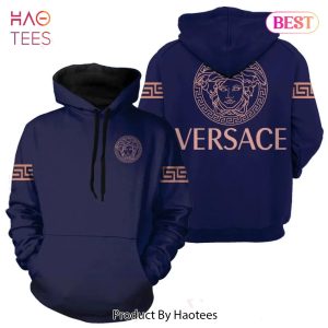 Gianni Versace Purple Unisex Hoodie For Men Women Luxury Brand Clothing Clothes Outfit