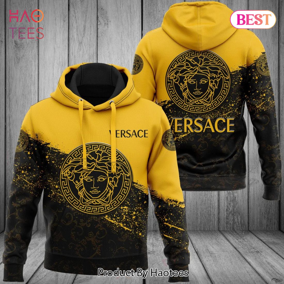 Gianni Versace Unisex Hoodie For Men Women Luxury Brand Clothing Clothes Outfit