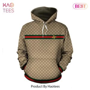 Gucci Bee Brown Unisex Hoodie For Men Women Luxury Brand Clothing Clothes Outfit
