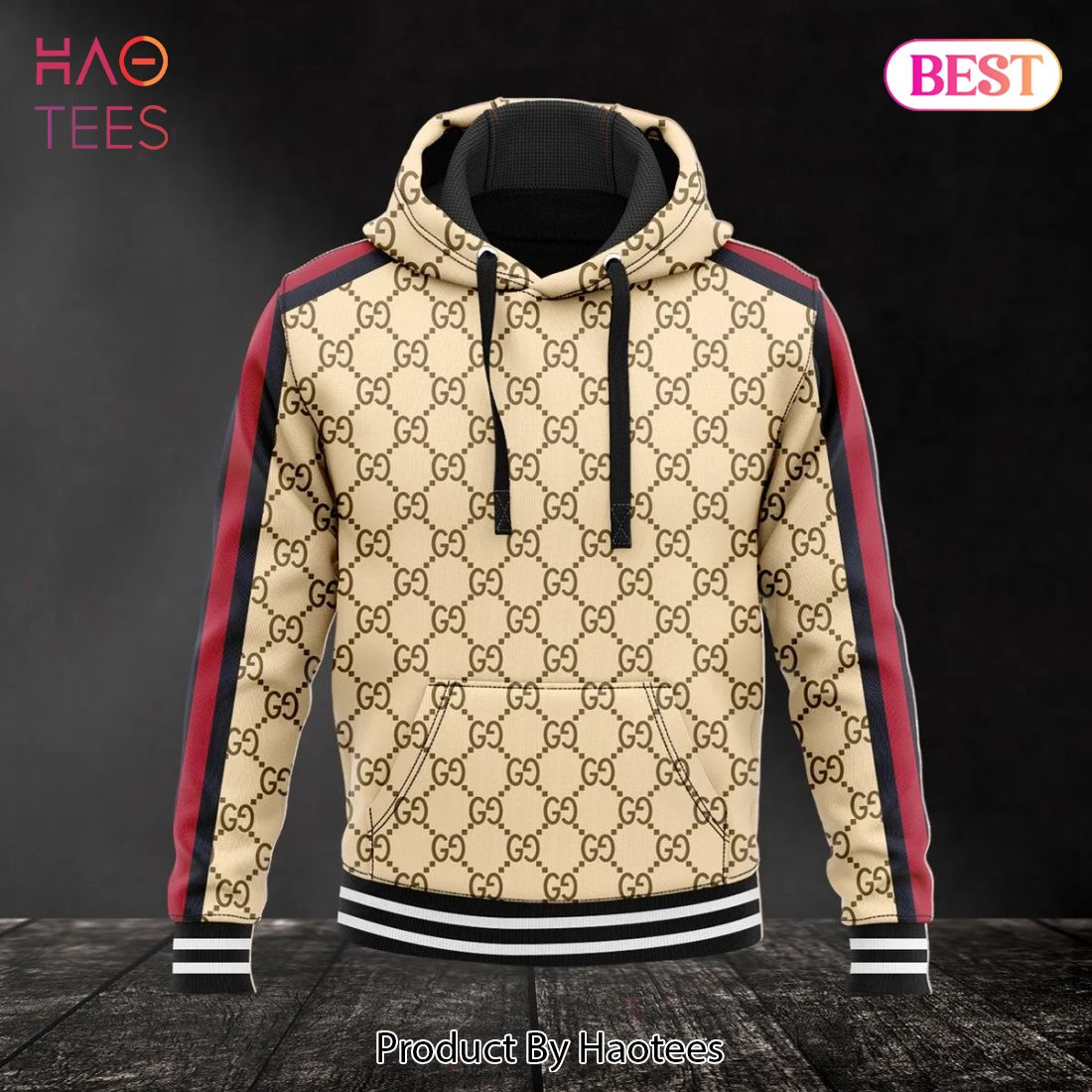 Gucci Brown Hoodie Luxury Brand Clothing Clothes Outfit For Men