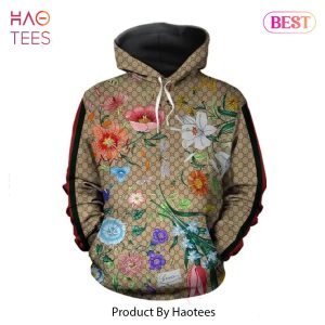 Gucci Floral Unisex Hoodie Gucci Logo Hoodie For Men Women