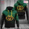Gucci Green Unisex Hoodie Gucci Logo Hoodie For Men Women