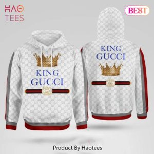Gucci King Unisex Hoodie Gucci Logo Hoodie For Men Women