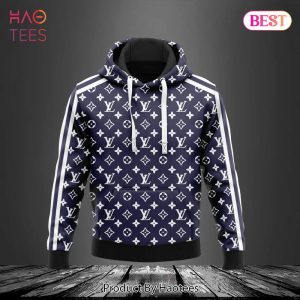 Louis Vuitton Blue Hoodie LV Luxury Clothing Clothes Outfit For Men
