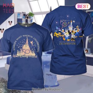 [NEW FASHION] Disney World’s Most Magical Celebration Blue Luxury Brand T-Shirt Gift For Men Women Special Gift