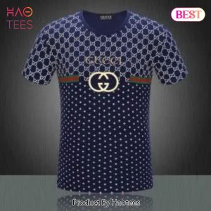 [NEW FASHION] Gucci New Navy Luxury Brand T-Shirt Outfit For Men Women