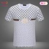 [NEW FASHION] Gucci Red Pattern Black Luxury Brand T-Shirt Outfit For Men Women