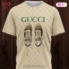 [NEW FASHION] Gucci Shoes Black Luxury Brand T-Shirt Outfit For Men Women
