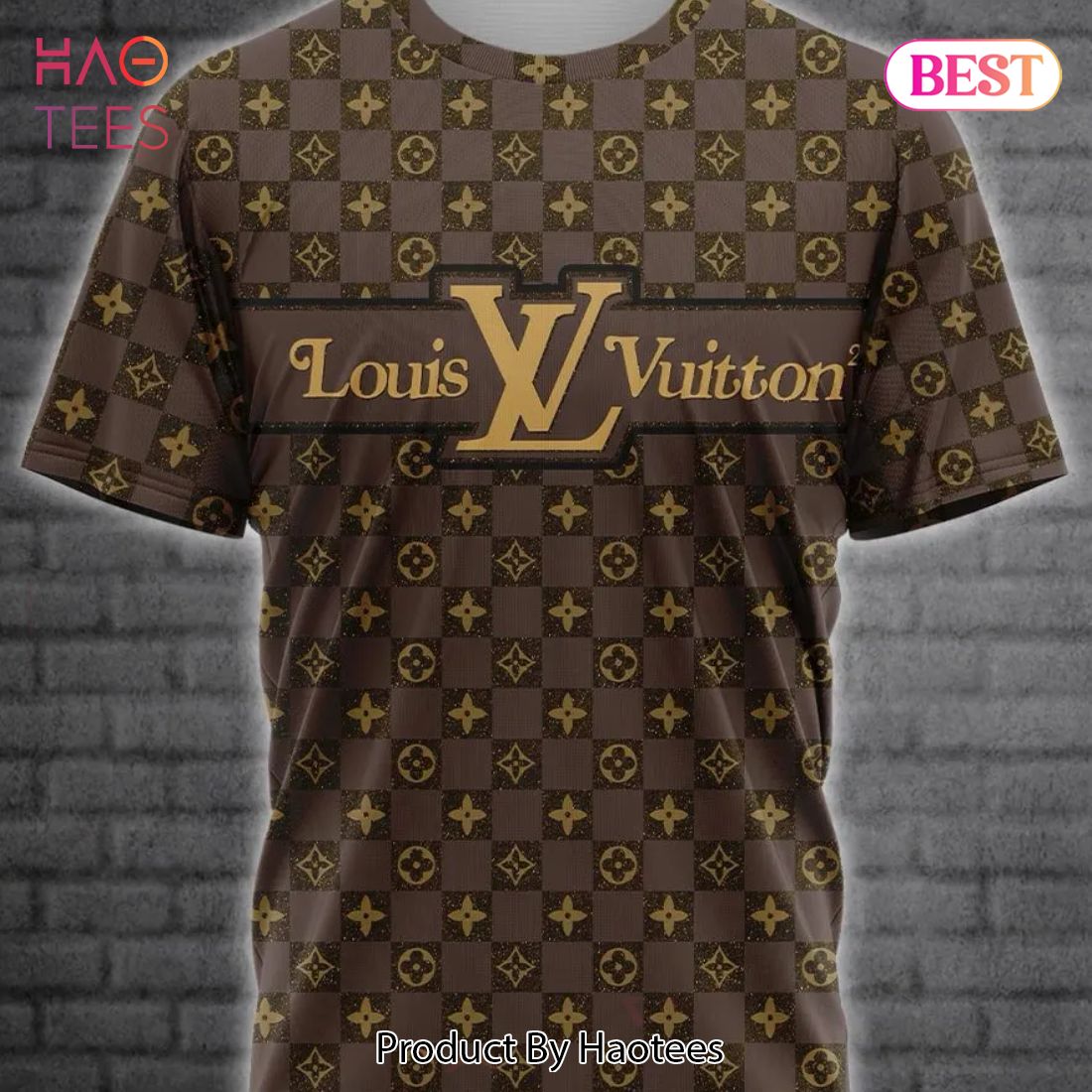 [NEW FASHION] Louis Vuitton Monogram Luxury Brand T-Shirt Outfit For Men Women