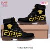 [NEW FASHION] Gianni Versace Lion Gold Pattern Luxury Brand Boots Premium Gifts For Men Women