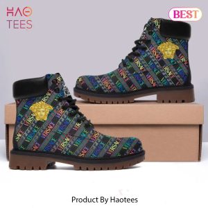 [NEW FASHION] Gianni Versace Medusa Multicolor Luxury Brand Boots Premium Gifts For Men Women