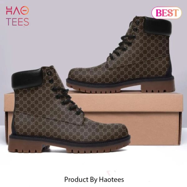 [NEW FASHION] Gucci Brown Luxury Brand Boots Premium Gifts For Men Women